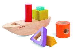 Сортер Plan Toys Лодка (разноцветный)