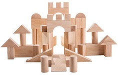 Конструктор Plan Toys 50 кубиков