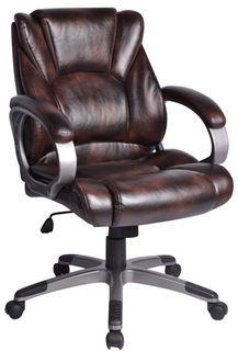 Кресло руководителя BRABIX Eldorado EX-504 (коричневый)