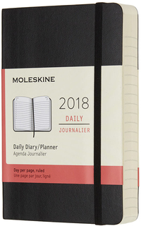 Ежедневник Moleskine CLASSIC SOFT Pocket 400 стр. (черный)