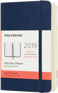 Ежедневник Moleskine CLASSIC SOFT Pocket 400 стр. (синий сапфир)