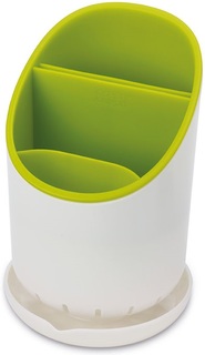 Сушилка Joseph Joseph Dock™ для столовых приборов со сливом (зеленый)