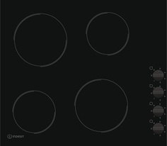 Электрическая варочная панель Indesit RI 860 C (черный)