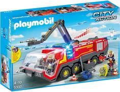 Конструктор PlayMobile Пожарная машина со светом и звуком (разноцветный)