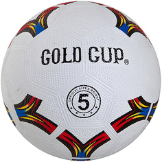 Спортивные товары SHENZHEN Резиновый футбольный мяч с рисунком размер 5 RS24 (белый)