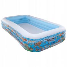 Бассейн Intex Обитатели морей 305х183х56 см (синий)