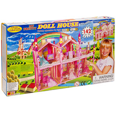 Игрушка Bonna Дом для куклы с мебелью (разноцветный)