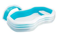 Бассейн Intex FAMILY CABANA 310х188х130 см (синий)