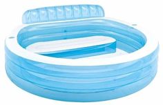 Бассейн Intex FAMILY LOUNGE 224х216х76 см (синий)