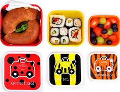 Набор Trunki контейнеров для еды, 3 шт. (разноцветный)