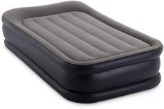 Матрас Intex TWIN DELUXE PILLOW REST RAISED 99х191х42 см (серый)