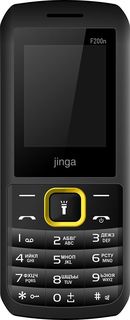 Мобильный телефон Jinga Simple F200n (черно-желтый)