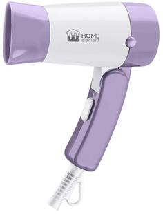 Фен HOME ELEMENT HE-HD317 (лиловый аметист)