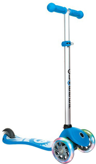 Самокат Globber Primo Fantasy Lights (голубой)