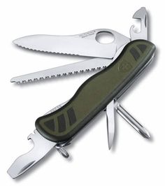 Перочинный нож Victorinox Military (черно-зеленый)