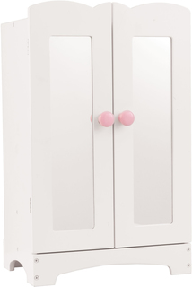 Аксессуары для кукол KidKraft Кукольный шкаф для одежды