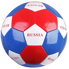 Спортивные товары SHENZHEN Мяч футбольный Россия размер 5 (красно-синий)