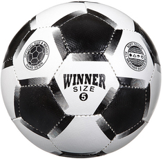 Спортивные товары SHENZHEN Мяч футбольный Winner размер 5 (черно-белый)