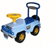 Игрушка СТРОМ Каталка автомобиль Полиция (разноцветный)