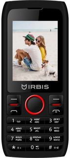 Мобильный телефон Irbis SF54 (черно-красный)