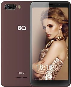Мобильный телефон BQ BQ-5520L Silk (коричневый)
