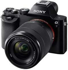 Фотоаппарат со сменной оптикой Sony Alpha A7 Kit (черный)