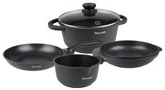 Набор посуды Rondell The one, 6 предметов (черный)