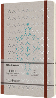 Блокнот Moleskine Limited Edition TIME NOTEBOOKS Large 140стр. линейка (коричневый)