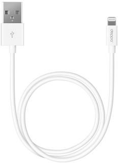 Кабель Deppa MFI USB-8-pin для Apple (белый)