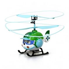Радиоуправляемая игрушка Robocar Poli Вертолет Хэли (разноцветный)