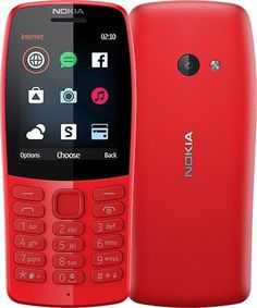 Мобильный телефон Nokia 210 Dual SIM (красный)