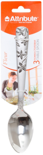 Ложка ATTRIBUTE столовая FLEUR 2.5 мм 3 шт.