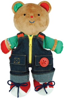 Развивающая игрушка KS Kids Медвежонок Teddy в одежде