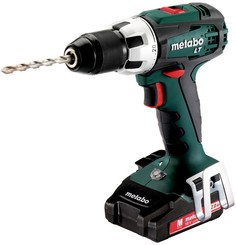 Ударная аккумуляторная дрель Metabo SB 18 LT (зеленый)