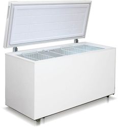 Морозильный ларь Бирюса Б-455KX (белый)