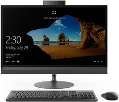 Моноблок Lenovo IdeaCentre 520-27ICB F0DE004NRK (темно-серебристый)