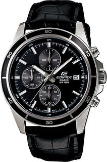 Наручные часы Casio EFR-526L-1A с хронографом (черный)