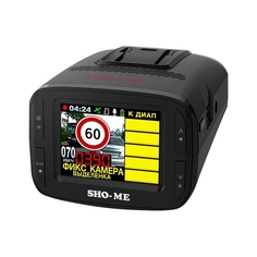 Видеорегистратор Sho-me Combo №3 ICATCH (черный)