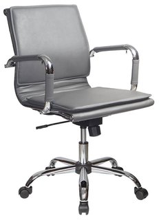 Кресло руководителя Бюрократ CH-993-LOW (серый)