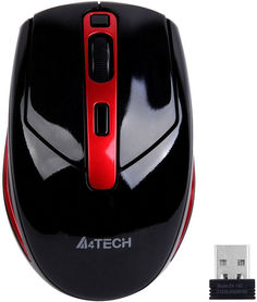 Мышь A4Tech V-Track G11-590FX (черно-красный)