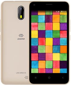 Мобильный телефон Digma Linx Argo 3G (золотой)