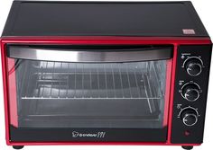 Мини-печь Endever Danko 4035 (черно-красный)