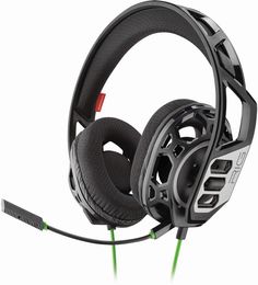 Гарнитура Plantronics RIG 300 HX (черно-зеленый)