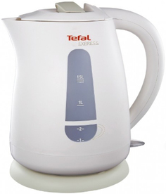 Электрочайник Tefal Express Plastic KO29913E (белый)