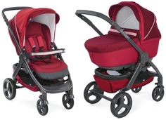 Коляска 2 в 1 Chicco Stylego Up Crossover (красный)