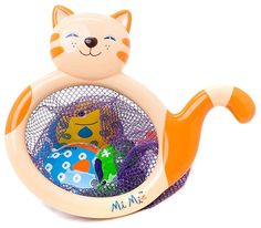 Интерактивная игрушка KS Kids Кошка-сачок (разноцветный)