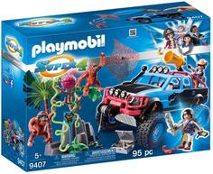 Конструктор PlayMobile Монстр-грузовик с Алекс и Рок Брок (разноцветный)