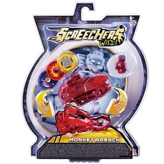 Игровой набор Screechers Wild Машинка-трансформер Манкиренч (красный)