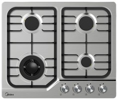 Газовая варочная панель Midea MG687X (нержавеющая сталь)