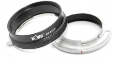 Реверсивное кольцо JJC BR-1K + адаптер фильтра для Nikkor 52mm